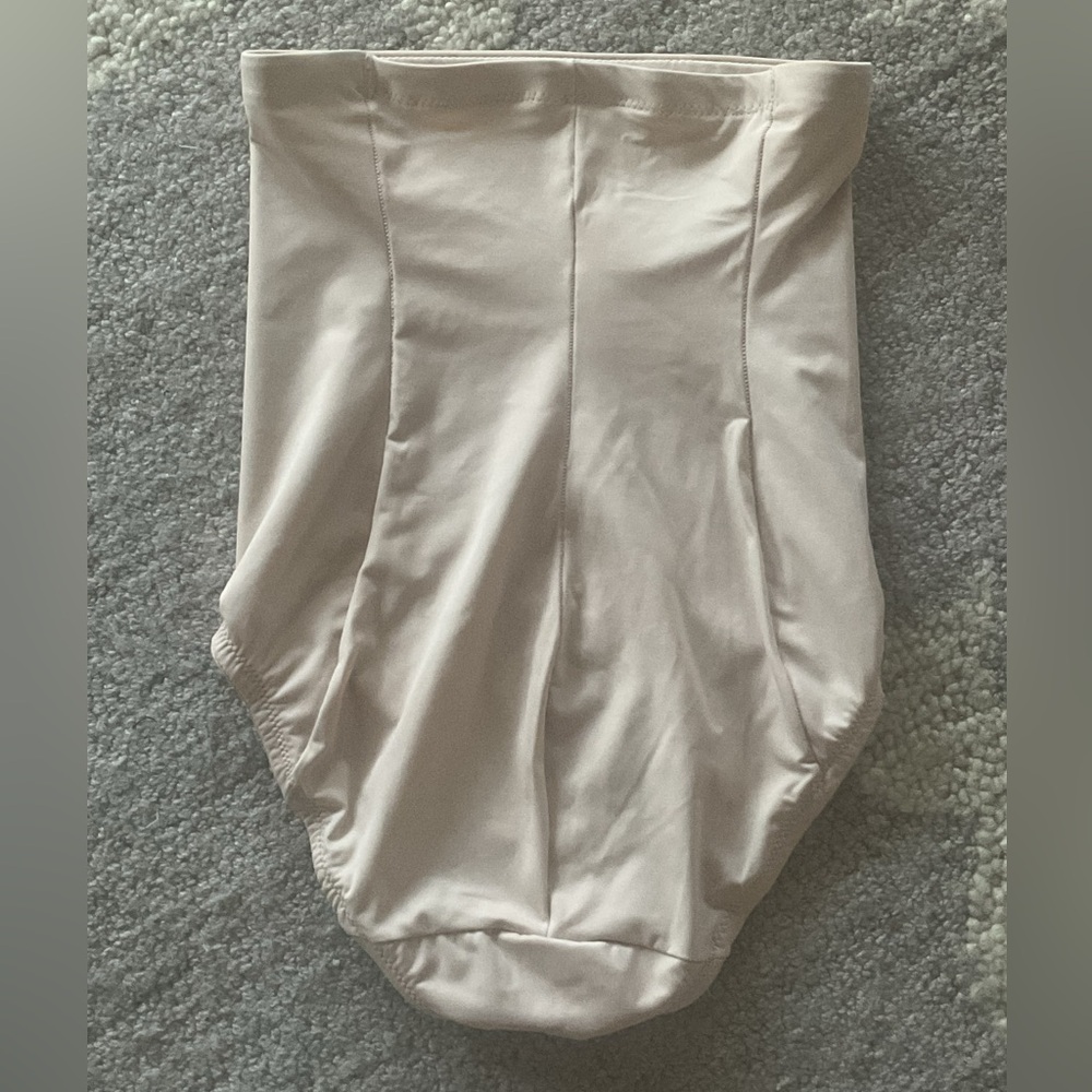 Cupid 5105 Beige Shapewear High-Waist Briefs Medium new - Picture 2 of 6